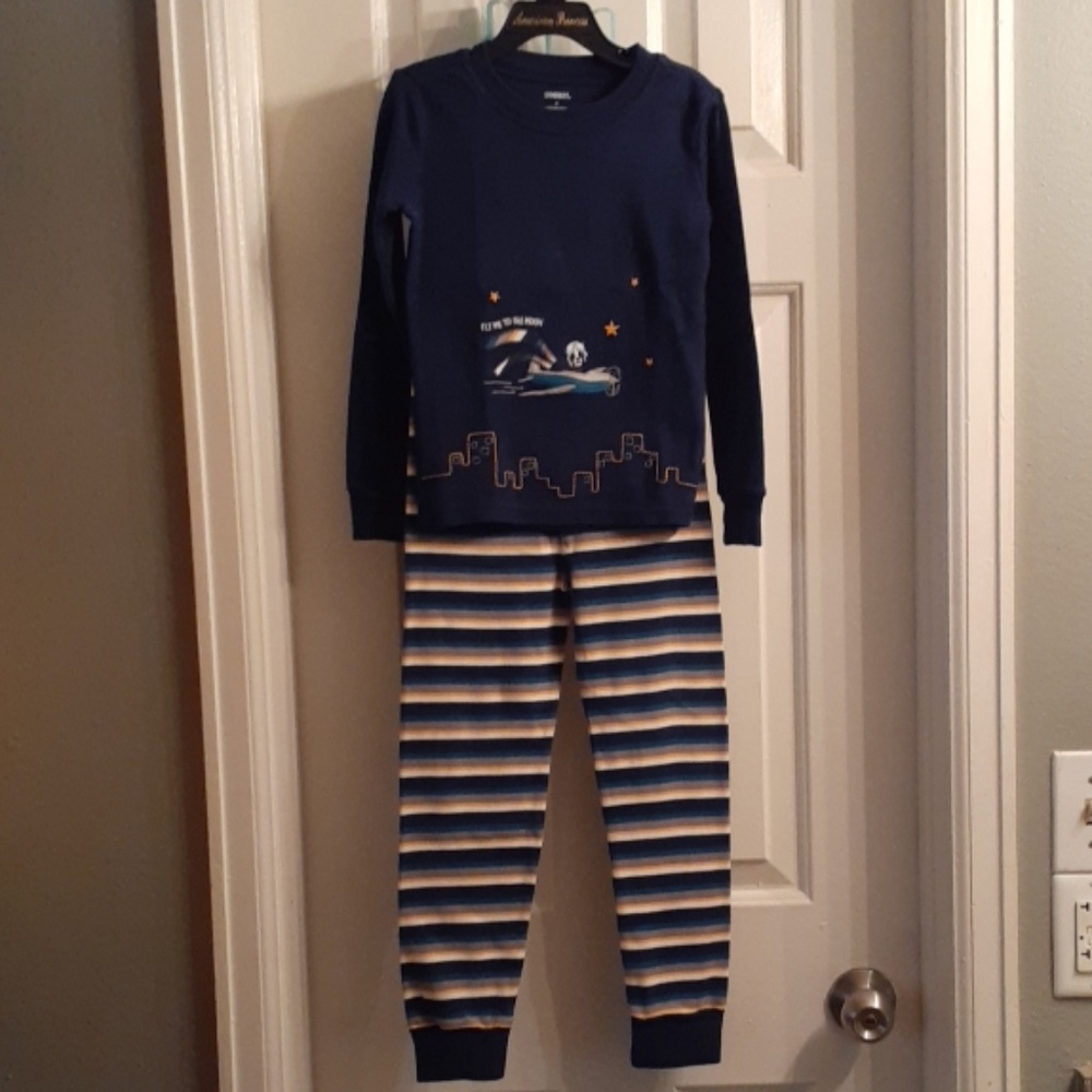 Gymboree 6 yo pajama long sleeve shirt and bottom